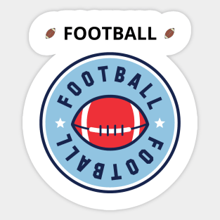 Football is the best in the world Sticker